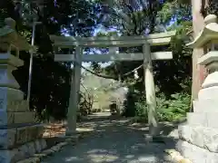 曽許乃御立神社の鳥居