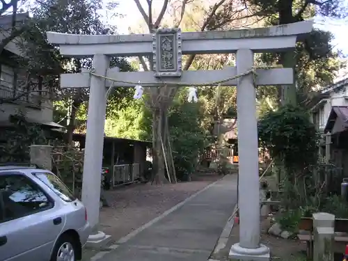 八幡神社の鳥居