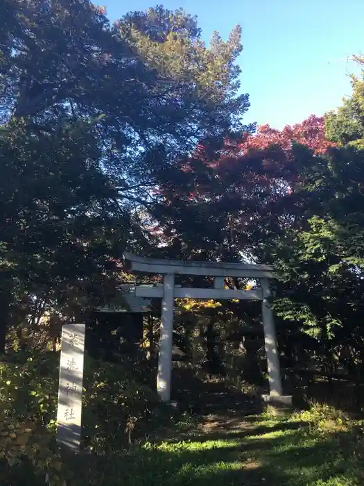 菜洗神社の鳥居