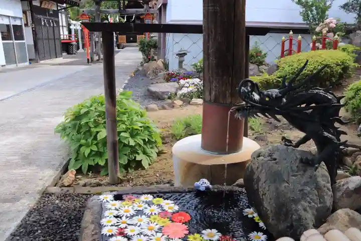 大鏑神社の手水舎