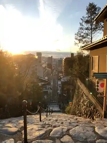 伊佐爾波神社の景色