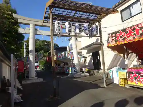 中山杉山神社の鳥居