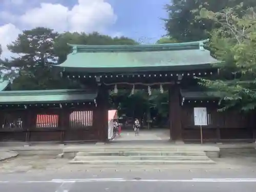 真清田神社の山門・神門