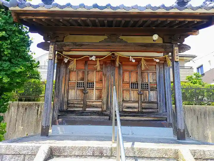 秋葉神社 津島神社の本殿・本堂