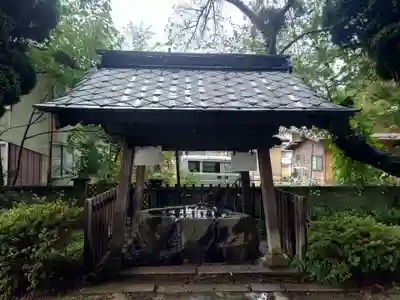 竃神社の手水舎