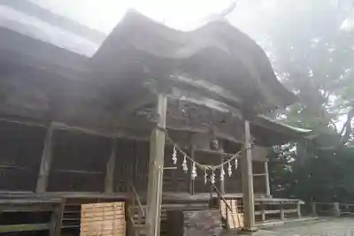 木幡山隠津島神社(二本松市)の本殿・本堂