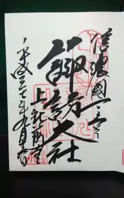過去にうかがって頂いた直書きの御朱印になります。