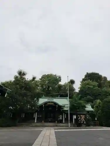 白金氷川神社の本殿・本堂