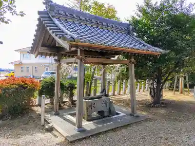 芦池神明社の手水舎