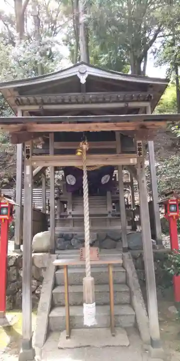 御髪神社の本殿・本堂
