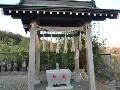 熊野神社の手水舎
