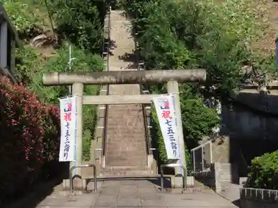 日吉神社の鳥居