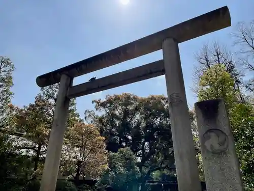 駒込稲荷神社の鳥居