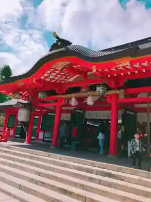 生田神社の本殿・本堂