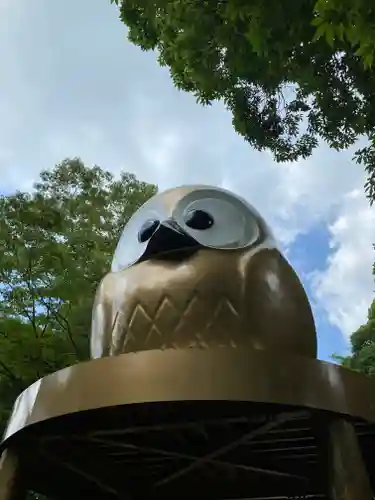 鷲子山上神社の狛犬