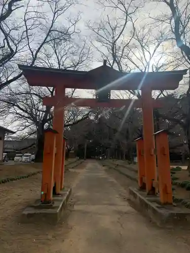 東蕗田天満社の鳥居