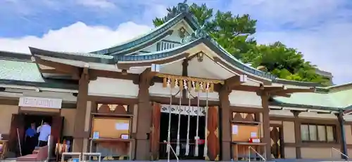 亀山八幡宮の本殿