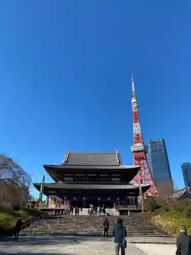 増上寺の本殿・本堂