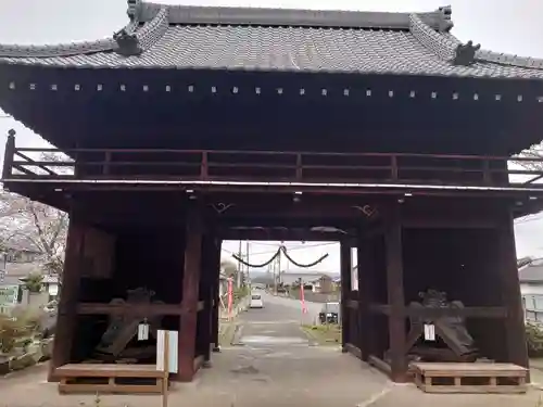 佐竹寺の山門