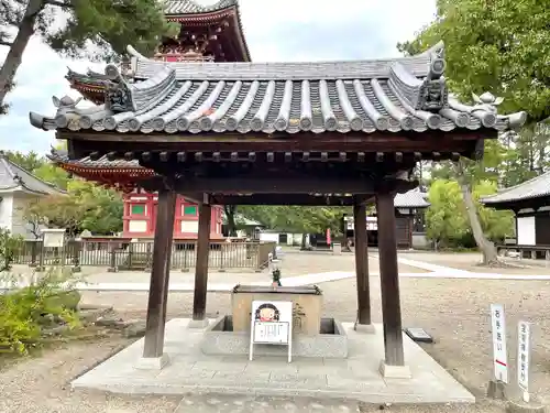 鶴林寺の手水舎