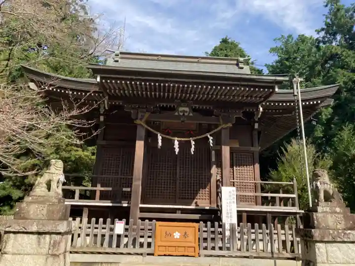 加治神社の本殿・本堂