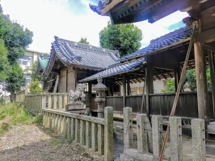 八幡社の本殿・本堂