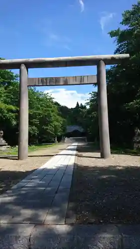 岩手護國神社の鳥居