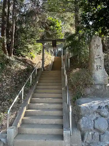 東浅川十二社の鳥居