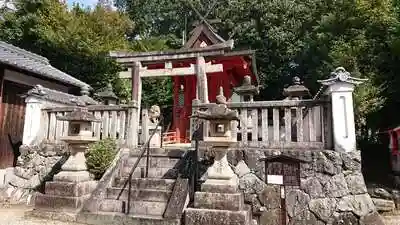 嶋田神社の鳥居