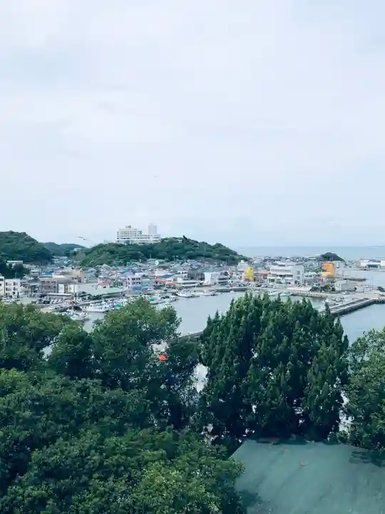 羽豆神社の景色