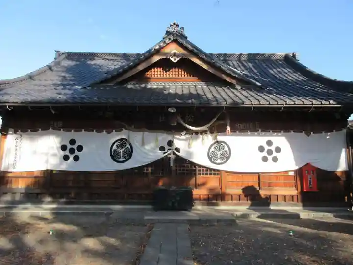松本神社の本殿・本堂