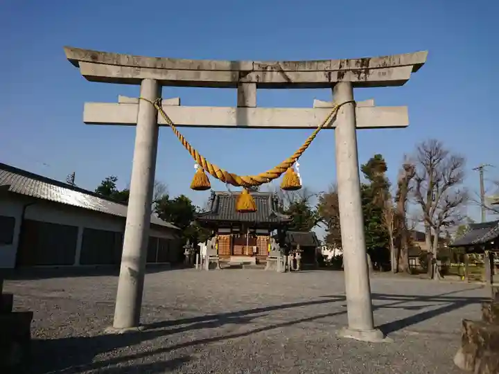 社宮司社の鳥居