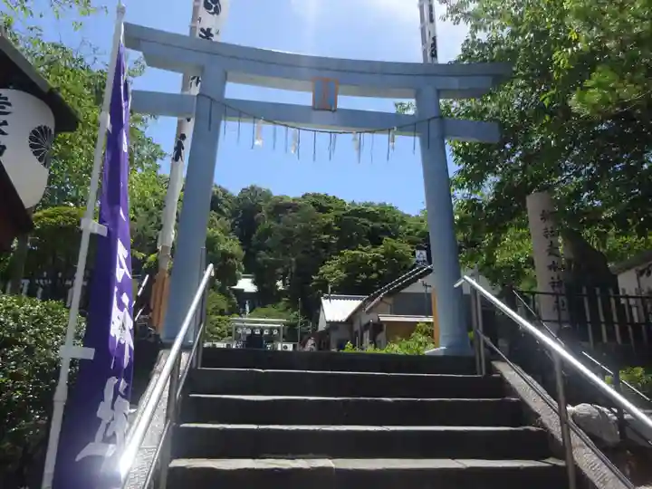 走水神社の鳥居