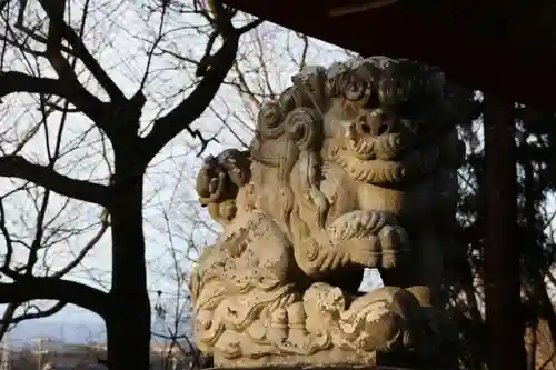 隠津島神社の狛犬