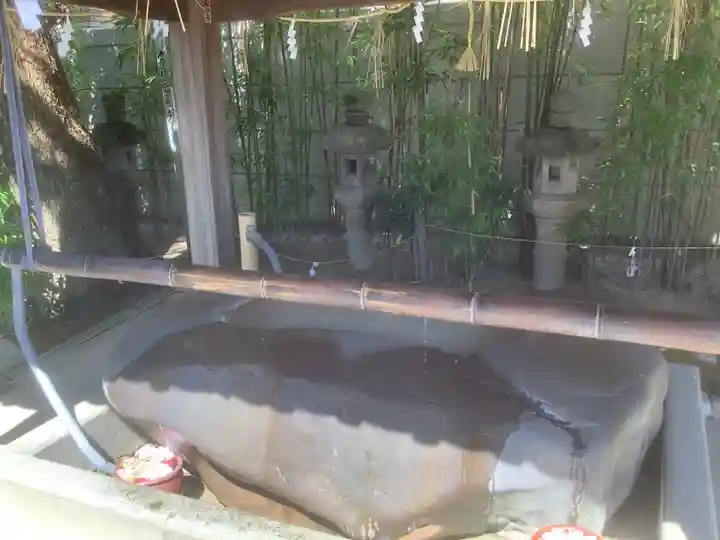 菅生神社の手水舎