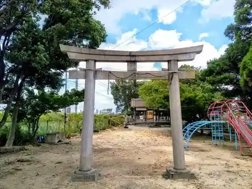 八幡社（南島八幡社）の鳥居