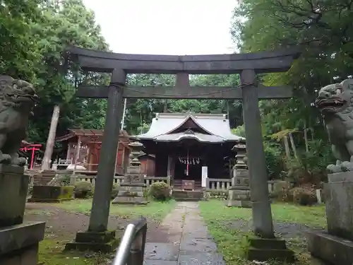 堀口天満天神社の鳥居