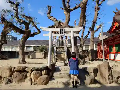 貴布禰神社の鳥居