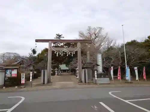 鎌数伊勢大神宮の鳥居