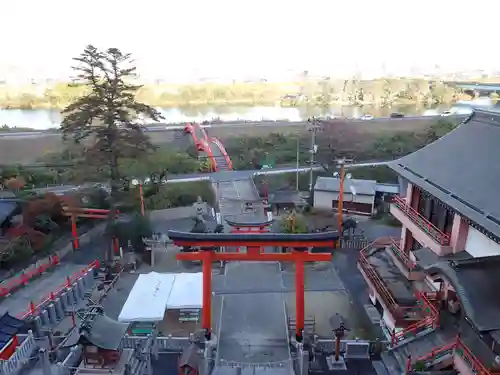 草戸稲荷神社の鳥居