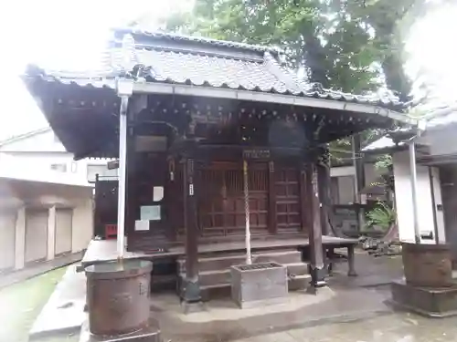 清土鬼子母神堂の本殿・本堂