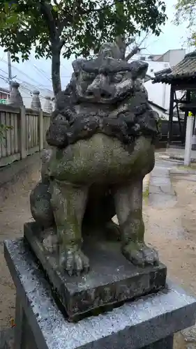 御前神社の狛犬