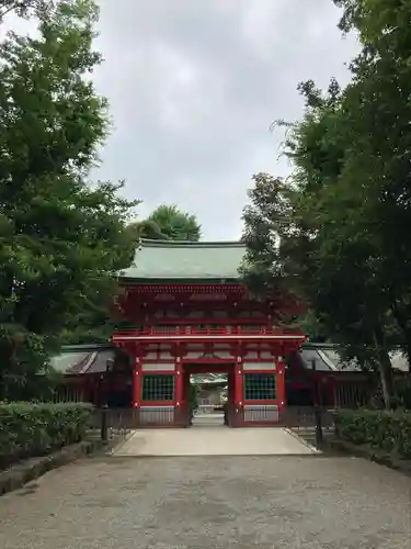 井草八幡宮の山門