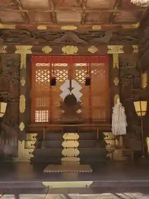 諏訪大社下社秋宮の本殿・本堂