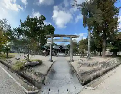 松江神社の鳥居