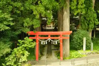 須山浅間神社の鳥居