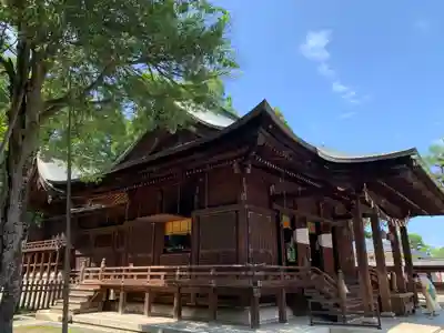 上杉神社の本殿・本堂