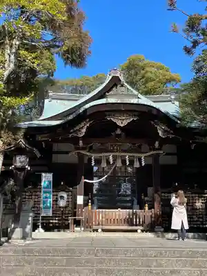 岡崎神社の本殿・本堂