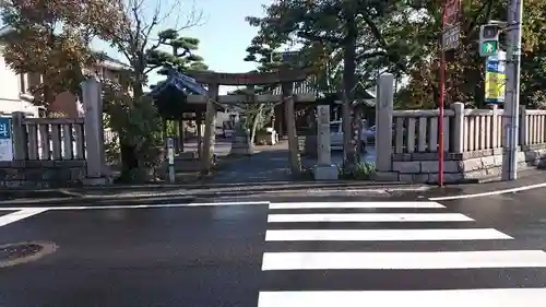 乙子神社の鳥居