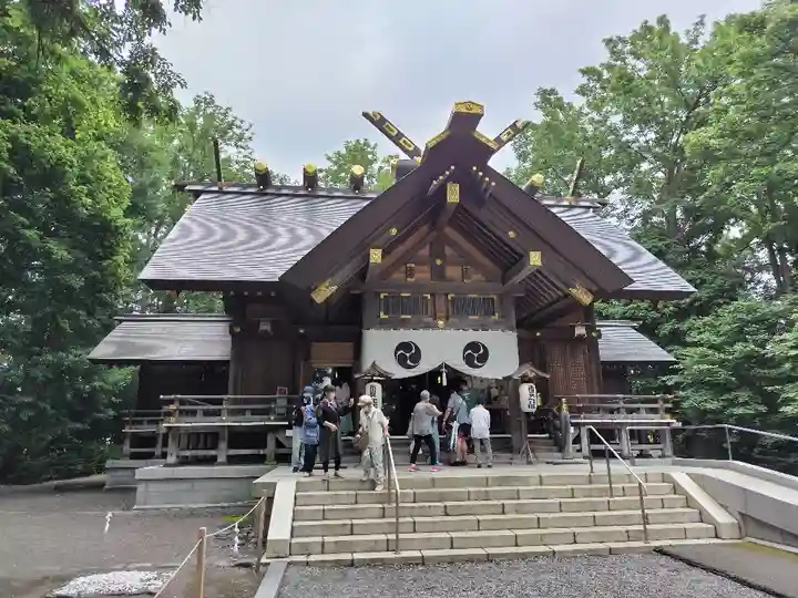 旭川神社の本殿・本堂